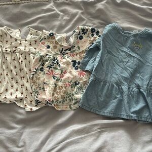 Carters Long sleeve shirt bundle. Size 2T